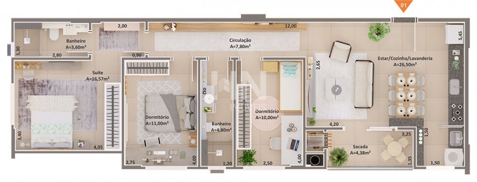 PLANTA APARTAMENTO